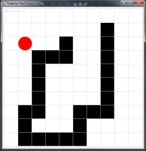 How to write Snake game in C#?