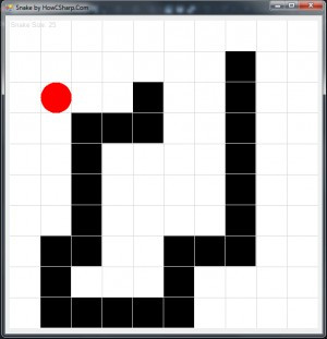 How to implement a Snake game in C#?