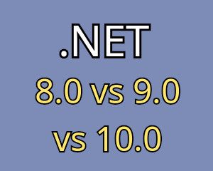 Performance improvements of .NET 8, 9, and 10