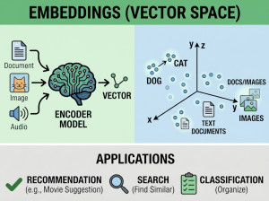 Embeddings in AI Explained: How Embeddings Work, Use Cases, and Applications in LLMs