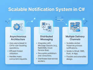 Design a Scalable Notification System in C#: Architecture, Queues, Retries, and Real-Time Delivery