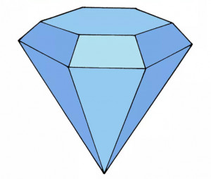 Draw a diamond with simple graphics commands in C#